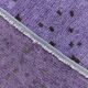 Purple & Brown Polka Dot Kilim Rug, 206x263Cm