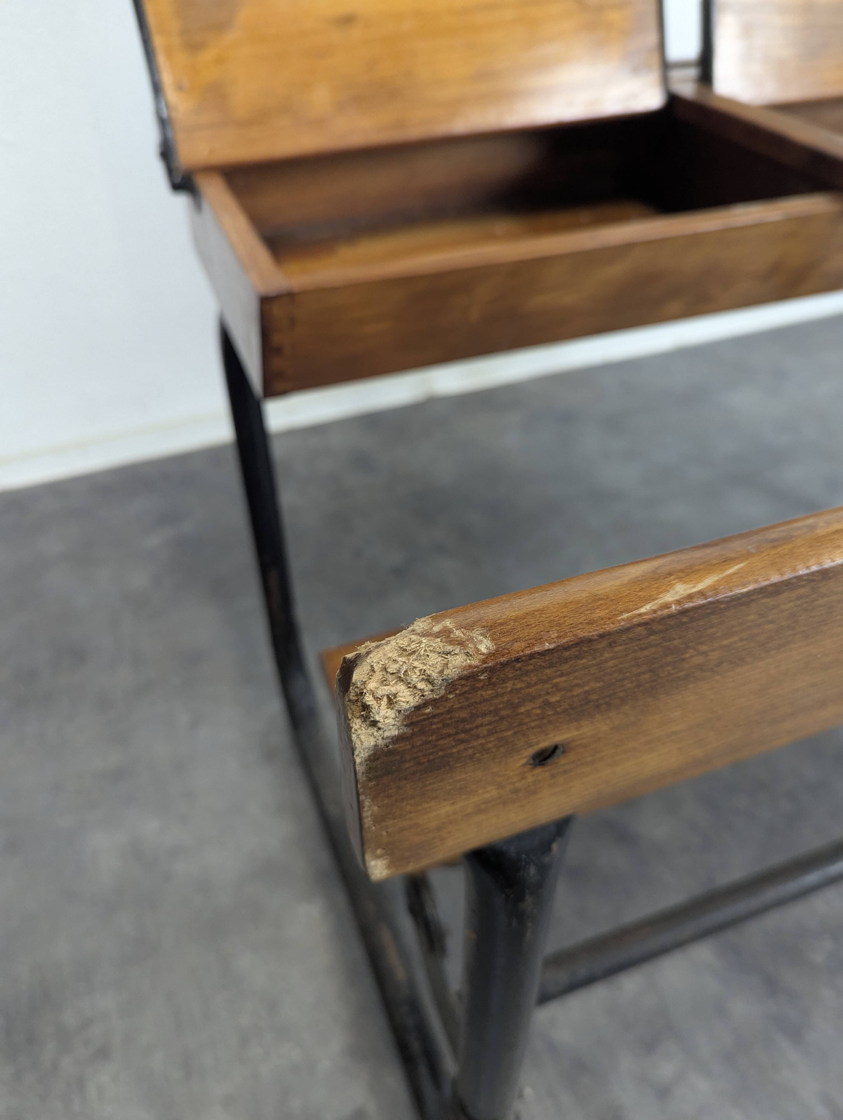 Modernist school desk