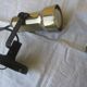 Pair of Lita design spotlights from the 70's, gilded