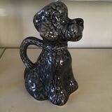 Zoomorphic ceramic water pot canishe dog