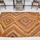 5x7 Rug For Living Room Scandinavian Vintage Kilim Rug, 155x224Cm SK 2309