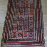 Afghan wool carpet, 80s - 160 x 100 cm