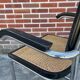 Set of 4 chairs model B64 Cesca with armrests in Black and Chrome