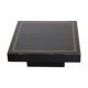 Coffee table in black lacquer 1970