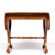 Antique Dutch Empire Burl Wood veneered desk or sofa table