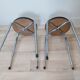 Round Formica stools