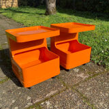 Pair of vintage bedside tables