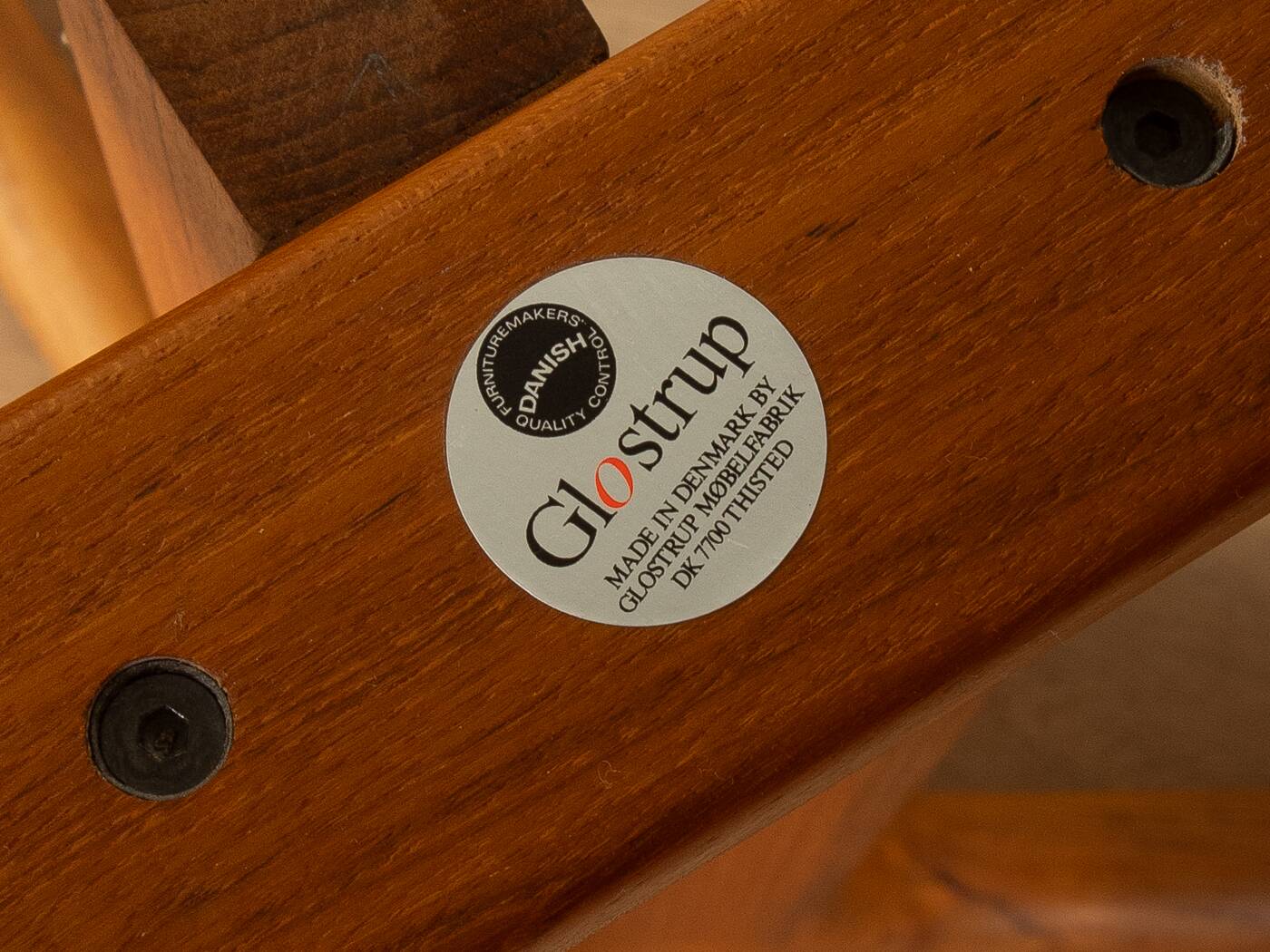 Table à manger des années 1960, Glostrup