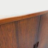 Vintage Scandinavian enfilade by Danish designer Arne Vodder in rosewood.