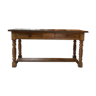 Farmhouse table walnut draper NINETEENTH