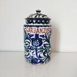 Oriental covered pot decoration flowers birds