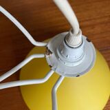 Vintage 3-light pendant light by Le Dauphin circa 1980s