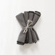 Lot of 4 towels in anthracite linen