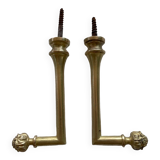 Brass coat hook