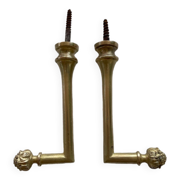Brass coat hook