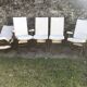 Set de 4 chaises et de 2 fauteuils inclinables Polyconfort