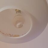 70's opaline pendant light