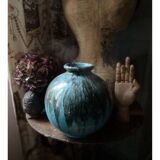 Antique Art Deco vase signed CAB