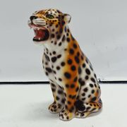 Leopard Statue Ceramic
