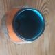 Vintage Vase in Glazed Ceramic