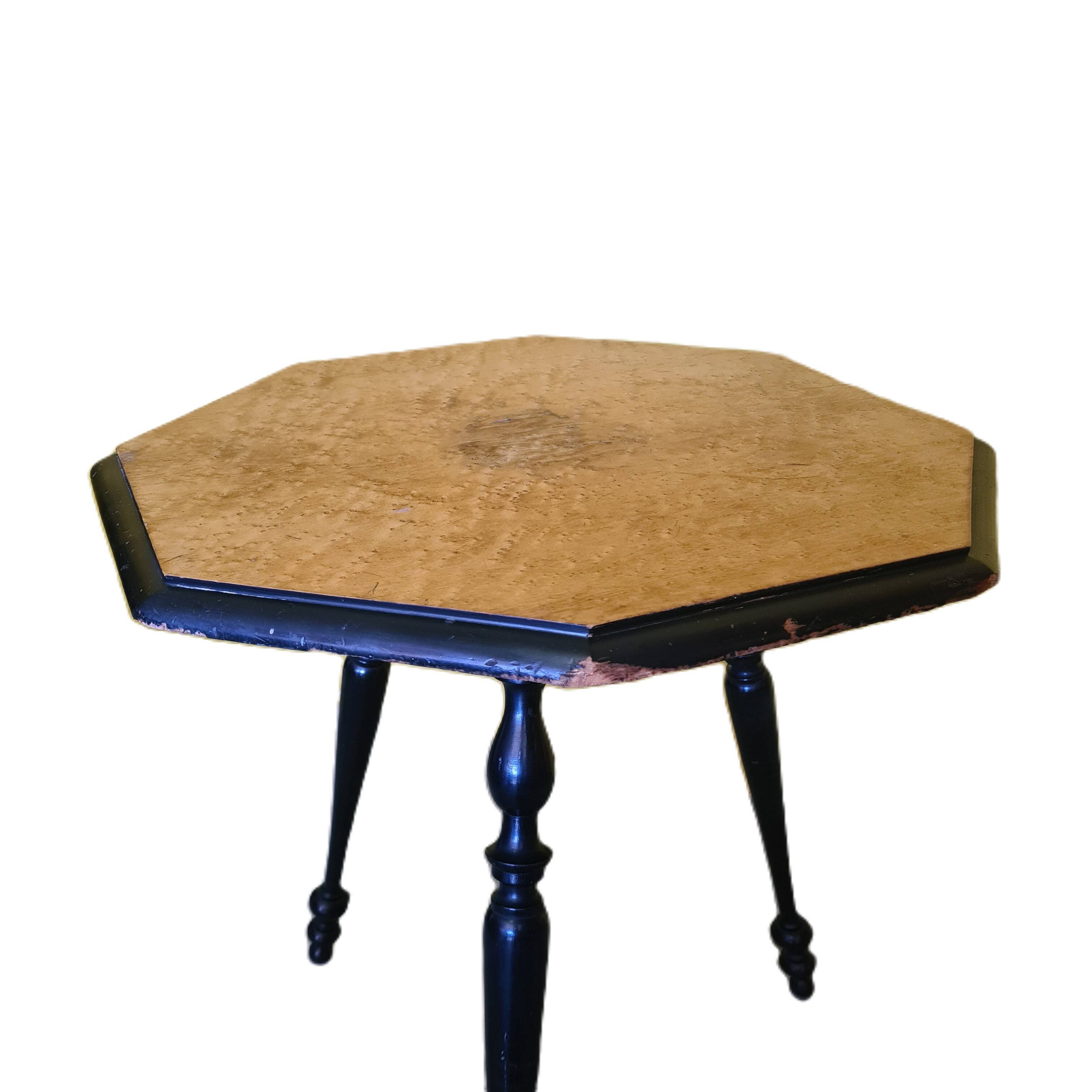 French Side Table On Tripod, Early 20th Century