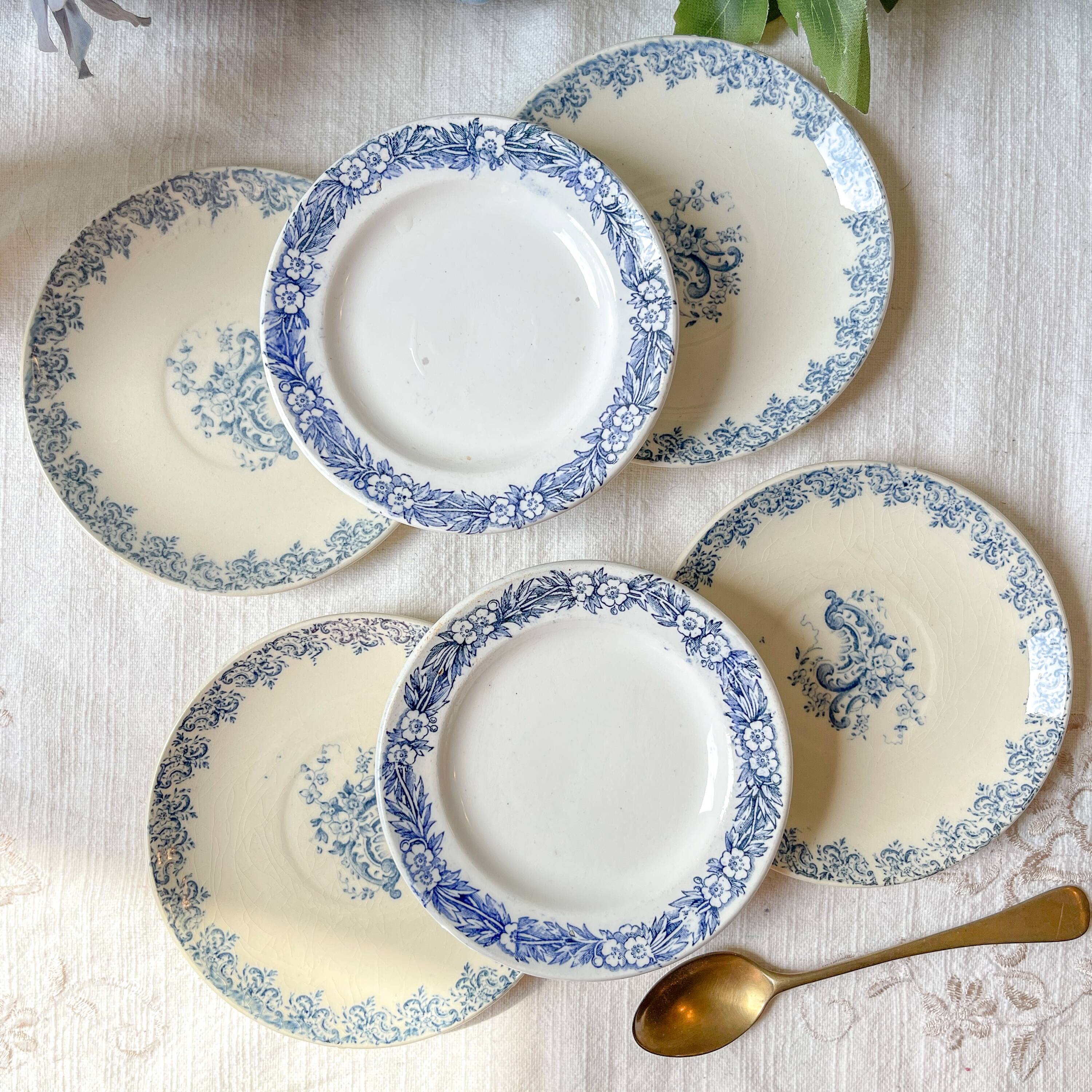 Coffee service in Gien earthenware Terre de fer