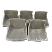 Fauteuil cuir pivotant team by wellis