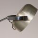 Iconic 1970s chrome arc floor lamp with adjustable swing arm, 1970 Italy