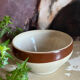 Vintage digoin stoneware salad bowl dish