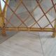 Vintage design - beautiful retro desk in bamboo wood and rattan - 2 drawers - 60s
