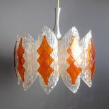 Acrylic space age chandelier by Marbach Leuchten, Germany, 1960s