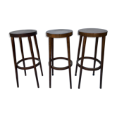 Suite of 3 stools by Bar Baumann 1950s