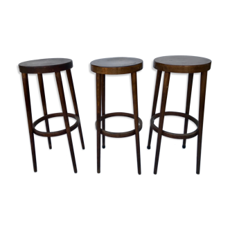 Suite of 3 stools by Bar Baumann 1950s