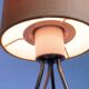 Mid-century tripod table lamp, 1960s