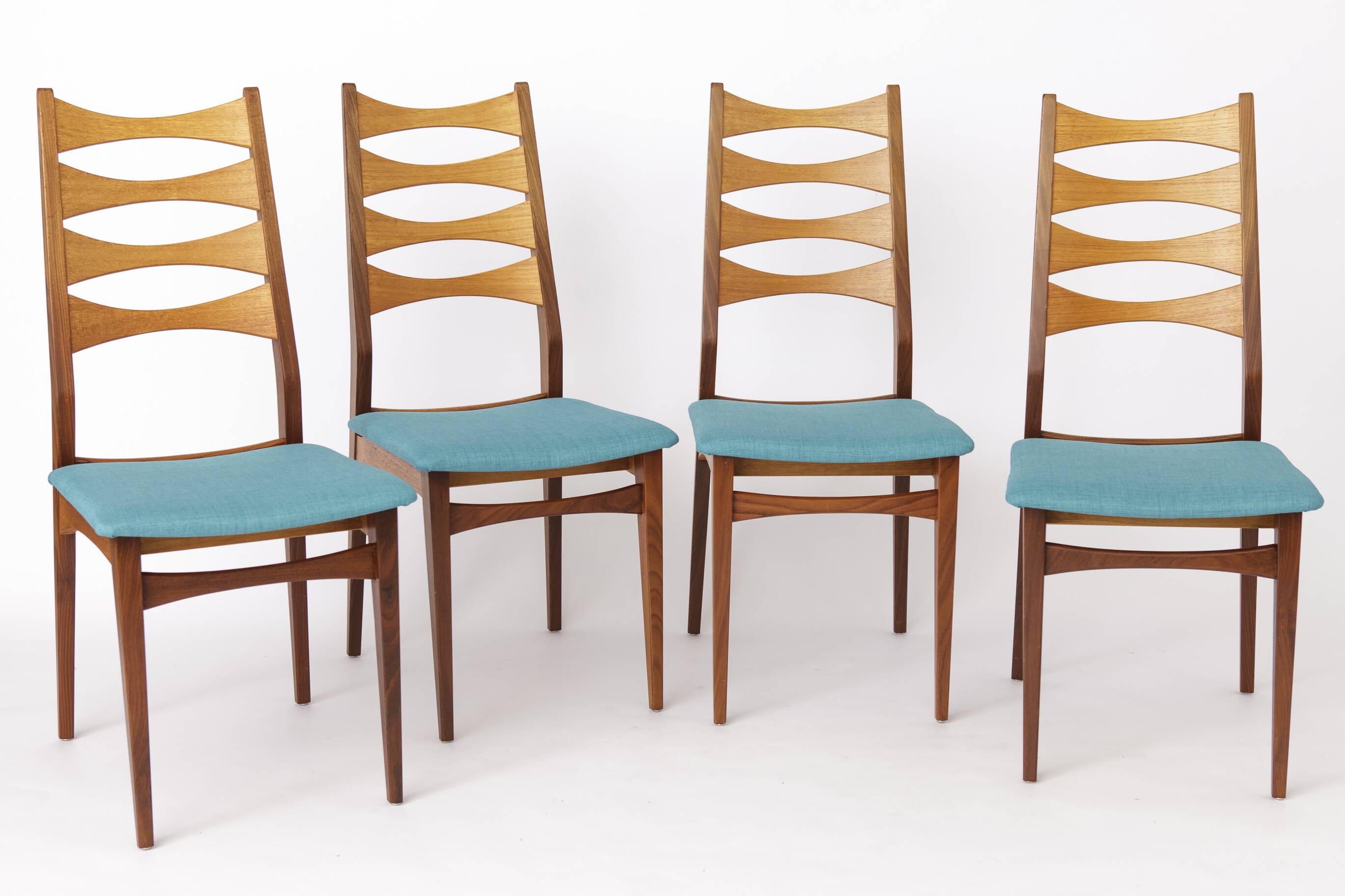 4 Vintage Dining Chairs 1960s - German Design