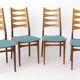 4 Vintage Dining Chairs 1960s - German Design