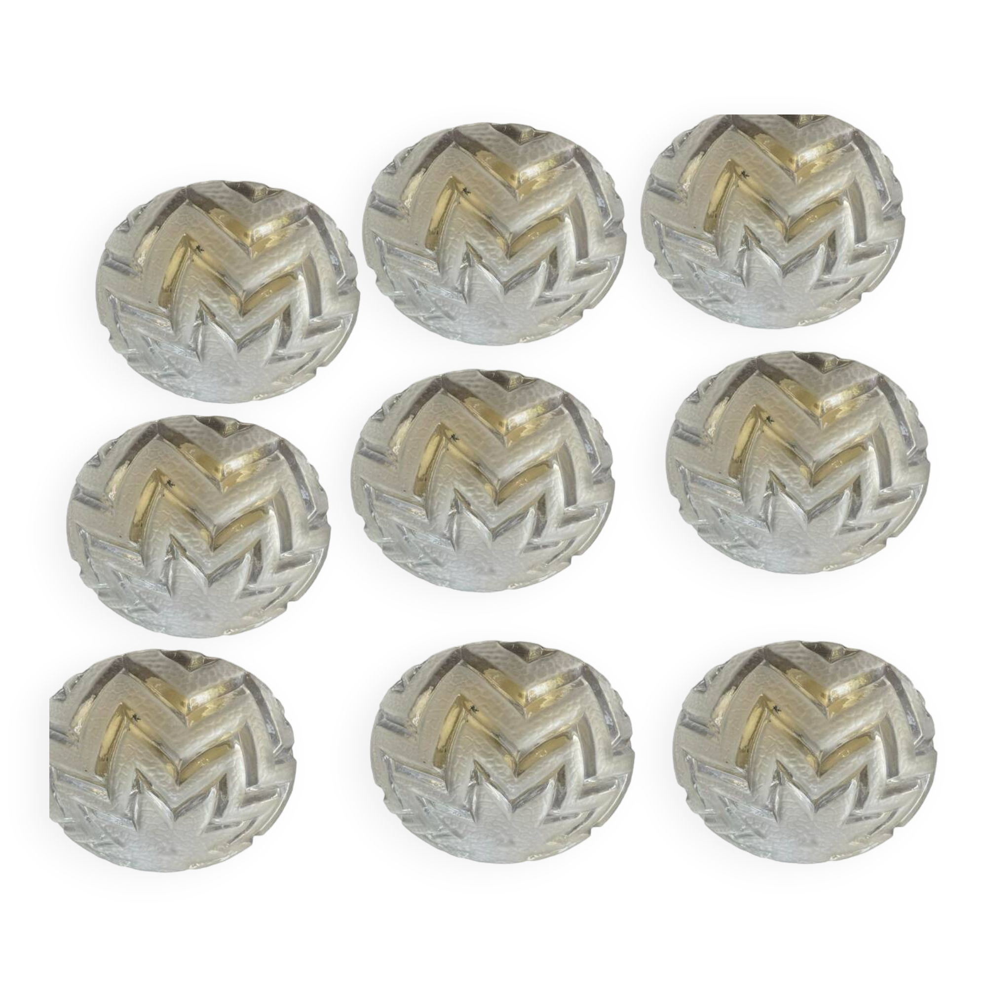 Murano Glass Sconces Set of 9