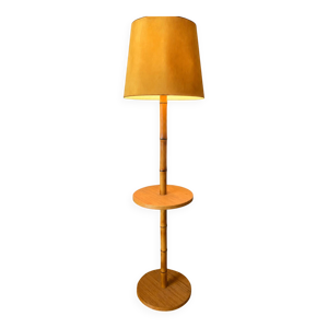Grand lampadaire en bambou