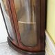 Corner display cabinet veneered in mahogany - Victorian - 20th century