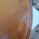 Side table in chestnut tinted cherry height 68 cm