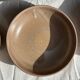 11 assiettes creuses artisanales vintage en grès mat