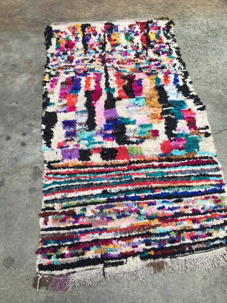 Carpet boucherouite 210 x 115 cm
