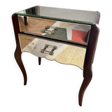 1930s design mirror bedside table