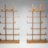 1970s oak shelf