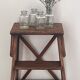 Old wooden footstool – Folk art