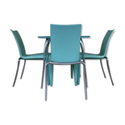 Set de salle à manger ''Louise et Louis 20'' par Philippe Starck pour Vitra, 1990