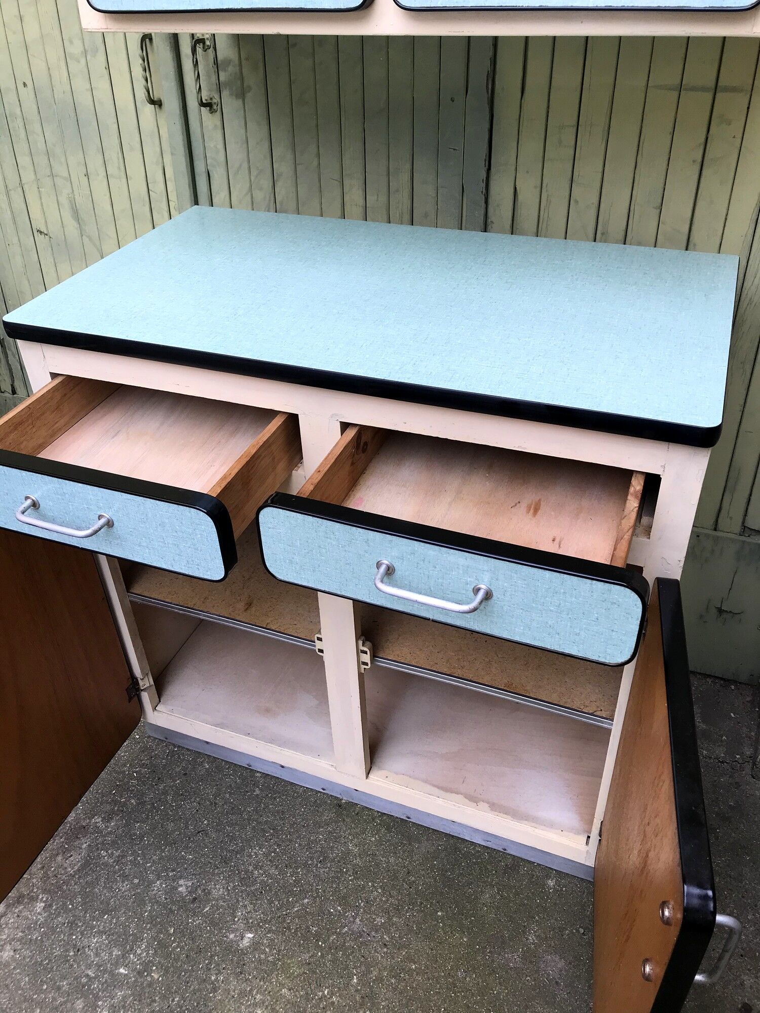 Vintage sideboard in formica 50s