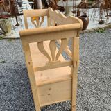 Fir storage bench
