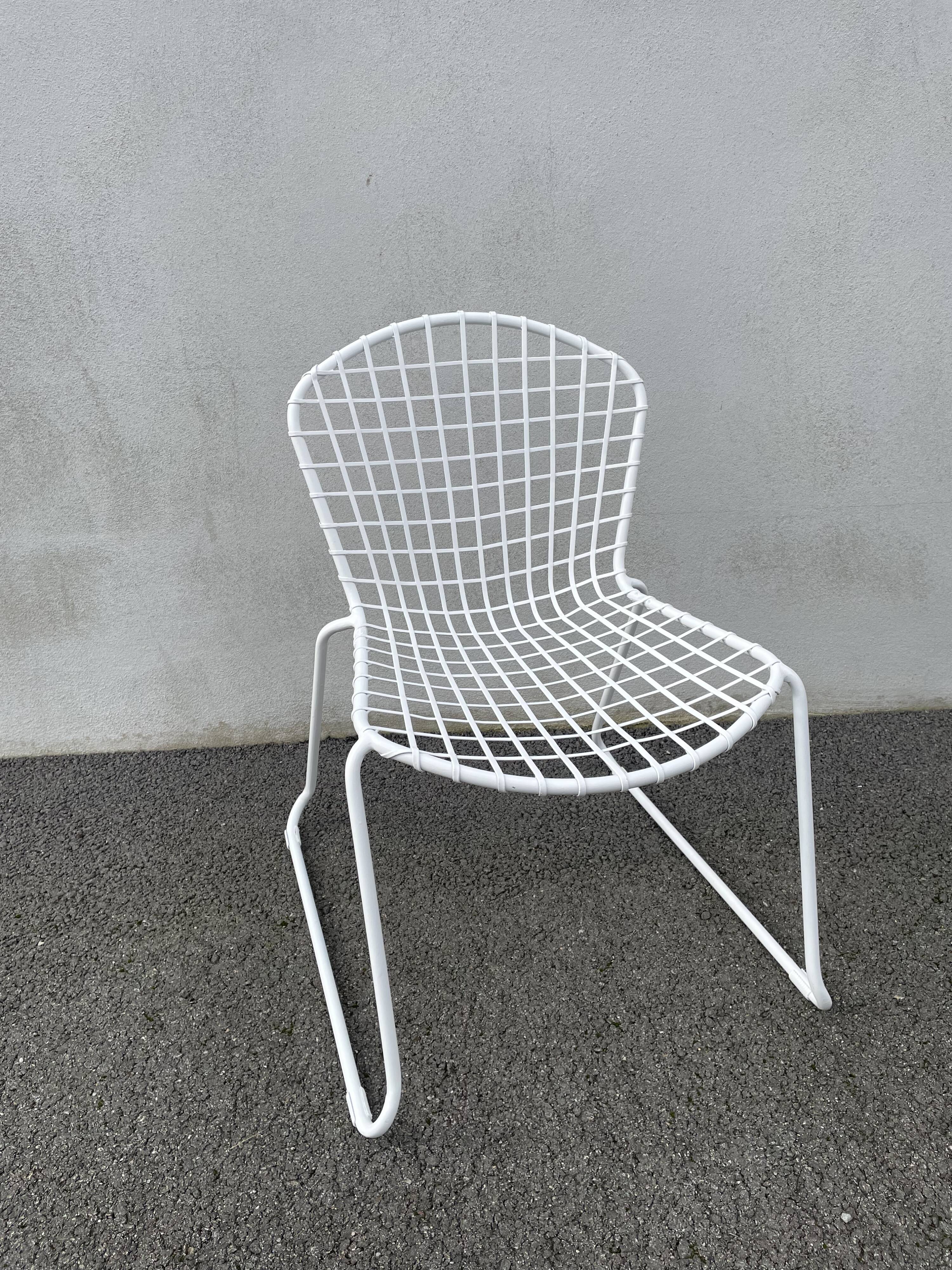 Vintage metal chair