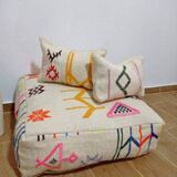Pouf berbère handmade